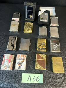 A66ジャンク1円スタート オイルライター ZIPPO セット おまとめ(16個)Zippo ジッポ 喫煙グッズ ライター