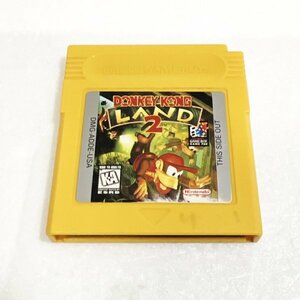  Donkey Kong Land 2( North America version ) [ operation verification * cleaning settled ] what pcs . including in a package possible Game Boy DONKEY KONG LAND2 rare 