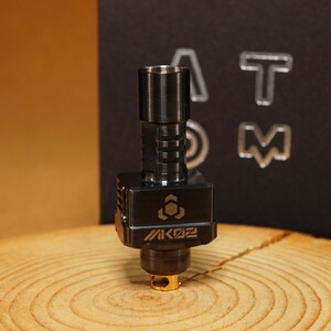 ■Protocol Vape Tech｜Atom 1.1 - MK-02 DLC RBA [Authentic] 中古・極美品 DL Billet Box Unica TAG60 Boro AIO ハイエンド 電子タバコ