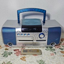 ジャンク品　KENWOOD CD MD ラジカセMDX-F1_画像1