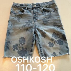 オシュコシュ　OSHKOSH 女の子　110 120 デニム ショートパンツ ジーンズ パンツ デニムパンツ ショート