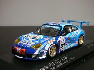 1/43　ミニチャンプス　PMA　ポルシェ　911　GT3　RSR　ルマン　24時間　2004　no.81【400046981】【146】