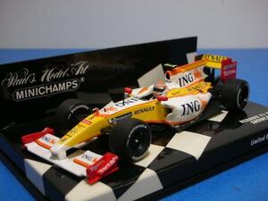 1/43　ミニチャンプス　PMA　　ルノー　F1　チーム　ショーカー　2009　No.８【400　090078】【233】【1】