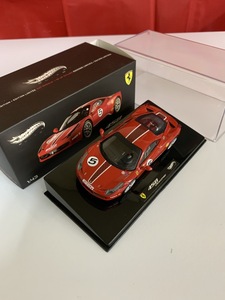 【中古・開封品】　1/43　マテル　　　フェラーリ　　458　　CHALLENGE　　　【X5504】　【259】