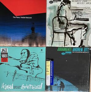 ジャズ レコード Jazz LP Blue note まとめて 4 枚セット Andrew Hill, Grant Green, Horace Silver, Herbie Hancock