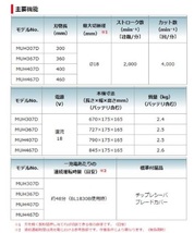 マキタ MUH407DZ (本体のみ)(バッテリ・充電器別売) 充電式ヘッジトリマ 400mm 18V_画像4