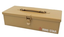 リングスター RST-300M-DS 平型 スチール 工具箱 RING STAR x GranGear コラボ商品 デザートカラー_画像1