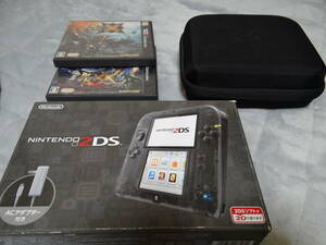  beautiful goods Nintendo 2DS body clear black the first period . ending 