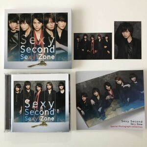 B27042　CD（中古）Sexy Second (初回限定盤B)(CD+DVD)(トレカ・フォトブック付)　Sexy Zone