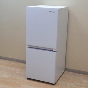 ハイセンス Hisense HR-G13B-W ノンフロン冷凍冷蔵庫 21年製 134L W481 D583 H1131 耐熱トップテーブル ホワイト KK13452 中古オフィス家電
