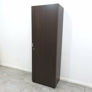 kokyoKOKUYO S650 MGH-TS35LK wardrobe Brown one person for locker position member for locker shelves hanger pipe 2010 year made YH11012 used office house 