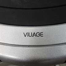 okamura オカムラ Village 8VCM1AFHR1 肘付きオフィスチェア グレー 事務椅子 パソコンチェア メッシュ 在宅 EG13576 中古オフィス家具_画像9