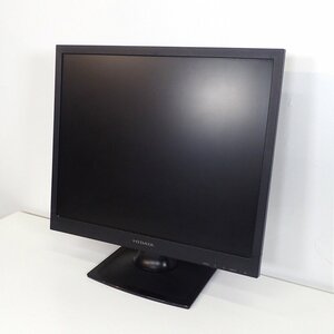 I・O DATA LCD-AD191SEB モニター ブラック 19型 液晶ディスプレイ LEDバックライト PC 業務用 OA機器 EG13862 中古オフィス家電