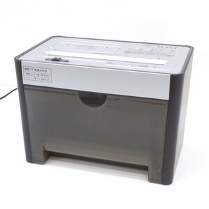 GBC GSHA11M shredder micro cut desk-top type A4 black security machine . document small . machine business use OA equipment KK13959 used office furniture 