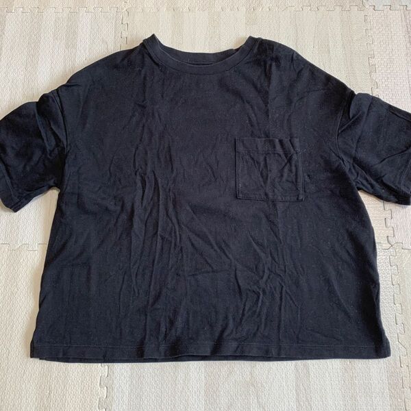 UNIQLO ユニクロ Tシャツ 黒 ブラック Lサイズ