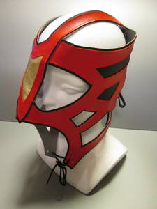 [⑨* Professional Wrestling mask ] emperor warrior big van * Bay da-/ OPEN specification / initial model * contest for semi Pro mask * replica / mania storage goods 