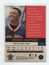 2000 Pacific Vanguard[PEDRO MARTINEZ]Premiere Date Parallel Card #d'135 BOSTON RED SOX _画像2