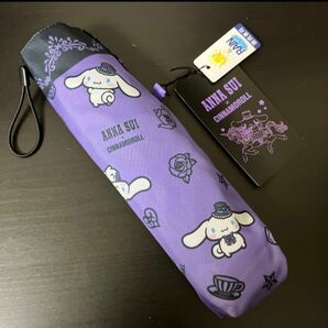 新品　ANNA SUI アナスイ　サンリオコラボ　シナモンロール　晴雨兼用折りたたみ傘