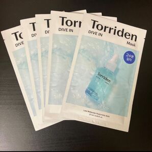 新品　Torriden トリデン　フェイスパック5枚