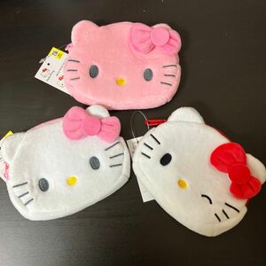 新品　 キティちゃんポーチ　3個セット　サンリオ