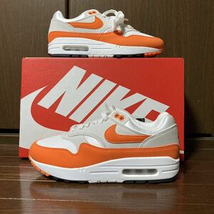 激安セール【27cm】定価18700円ウィメンズ27.5cm新品エアマックス1ナイキNIKE air max1オレンジ