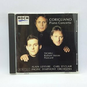カール・セント・クレア/コリリアーノ：ピアノ協奏曲 (CD) 3-7250-2 H1
