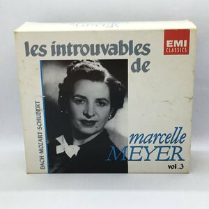 マルセル・メイエ Les Introuvables de MARCELLE MEYER Vol.3 〇5CD 724356849822