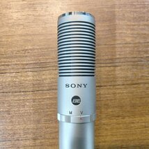 動作未確認◇SONY electret condenser microphone ECM-23F ○コンデンサーマイク ②_画像5