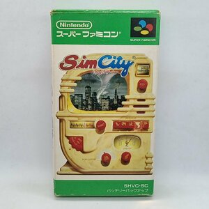 シムシティー ▼ゲームソフト　スーパーファミコン/スーファミ