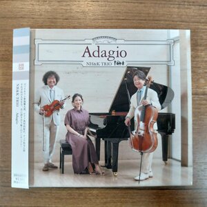 初回生産限定盤◇NH&K TRIO/Adagio (CD+DVD) HUCD 10317/B　葉加瀬太郎/西村由紀江/柏木広樹