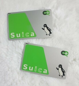 Suica　無記名　2枚　ICカード　交通系　デポジット　送料込み