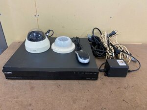 *[ present condition goods ]TBEYE DVR 4ch SRD-494N/TE 4TB + camera SCD-6083RN/TE other security camera complete set set format / the first period . ending (4)