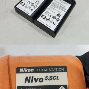 [現状品] Nikon Nivo 5.SCL 測量機 ノンプリズムトータルステーション 付属品欠品 通電確認のみの画像10