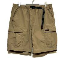 GRAMICCI SHELL CARGO SHORTS（L）ライトブラウン グラミチ シェル カーゴ ショーツ クライミング ハーフ ナイロン パンツ ショーパン_画像1