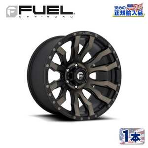 [FUEL OFFROAD（フューエルオフロード）正規品]17インチアルミホイール 1本 汎用 D674 BLITZ 17×9 5H 127 +1 CB71.5 / D67417907550