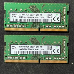 SK HYNIX PC4-2666V 16GB (8GB×2)