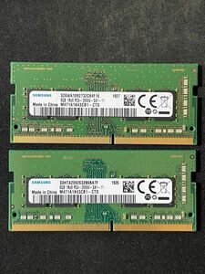 SAMSUNG DDR4 2666 16GB （8GB×2）