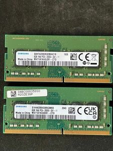 SAMSUNG DDR4 2666 16GB （8GB×2）