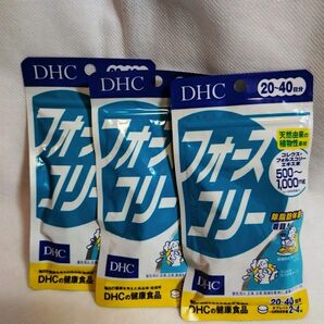 DHCフォースコリー☆新品未使用☆20日から40日分80粒3袋