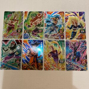 ドラゴンボールヒーローズ CPのみ8枚セットB ブロリー:BR ゴジータ:BR ベジータ ボージャック 孫悟空 孫悟飯 ビルス