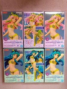 【送料無料 新品 6体セット】うる星やつら GLITTER& GLAMOURS LUM Ⅱ 未開封品