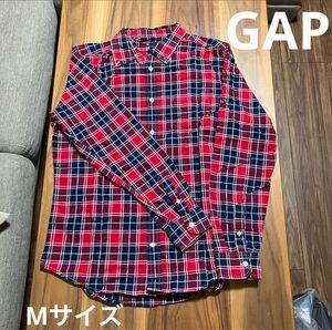 【GAP】チェックシャツ M