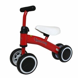 1 -years old -4 -years old for children Kids bike 4 wheel pedal none interior / outdoors combined use red red balance baby bike scooter birthday tricycle 