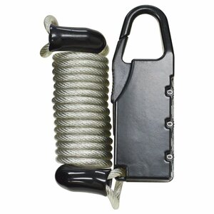[ postage 220 jpy ] anti-theft key wire lock leash cord lock leash cord snow skate wakeboard ski shoes Golf 