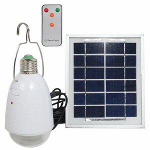 ソーラーライト LED 電球 ソーラー 充電 吊下 ランタン ガーデンライト 室内 アウトドア テント 夜釣り 防災 停電 作業灯