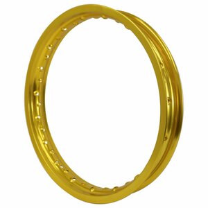 [PCD1.85×17 -inch ] all-purpose racing wheel aluminium rim gold / Gold 36 hole 36H Cub etc. recommendation!