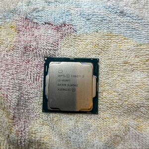 CPU Intel Core i3 8100T 中古品 