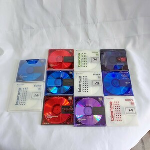 *MD* Mini disk * recording ending *SONY*1 1 pcs * no inspection Junk **