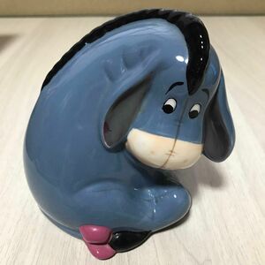 ディズニーキャラクター イーヨー歯ブラシスタンド　　　　陶器