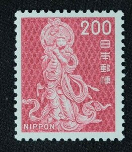 * collector. лот новый марки с изображением флоры, фауны, национальных сокровищ [ звук бодисатва ]200 иен NH прекрасный товар C-82